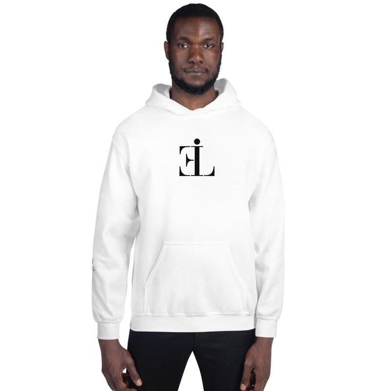 Eye Inspire Life Style Unisex White Hoodie