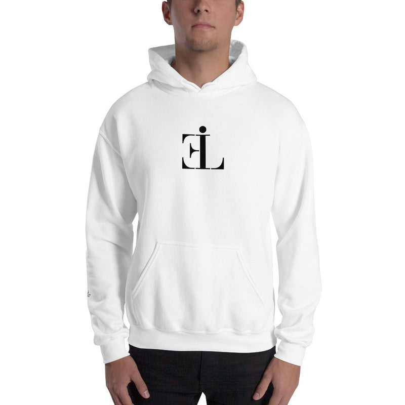 Eye Inspire Life Style Unisex White Hoodie