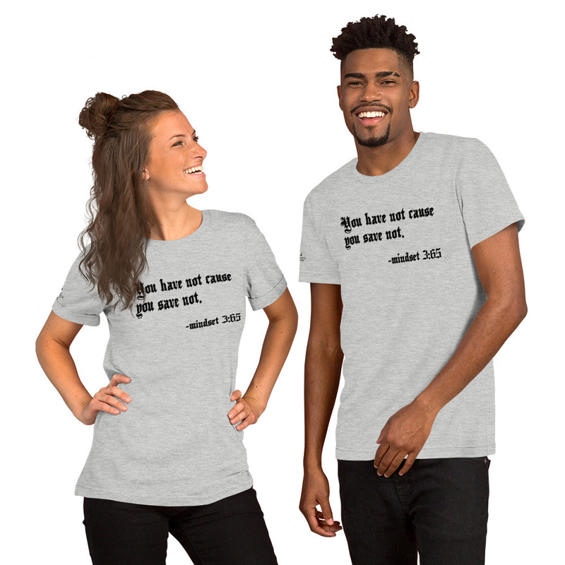 Eye Inspire Life Style  Short-Sleeve Unisex Save Grey T-Shirt