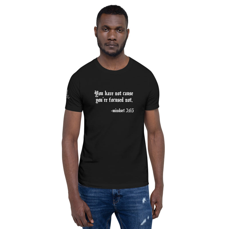 Eye Insight Life Style  Short-Sleeve Unisex Focused T-Shirt