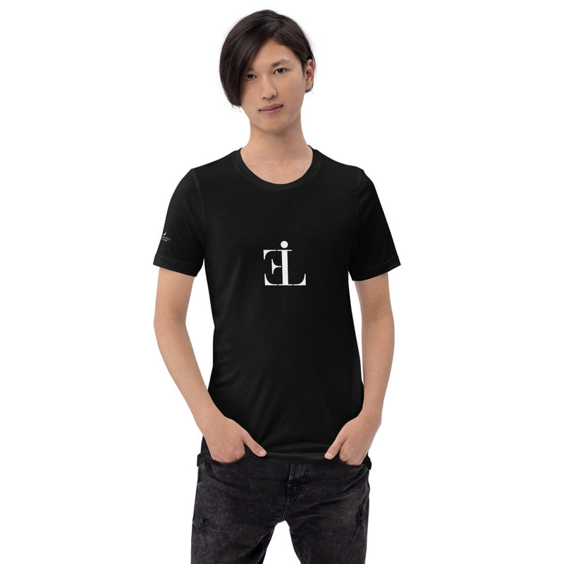 Eye Inspire Life Style Short-Sleeve Unisex Black T-Shirt