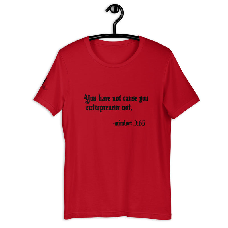 Eye Inspire Life Style Short-Sleeve Unisex Entrepreneur T-Shirts