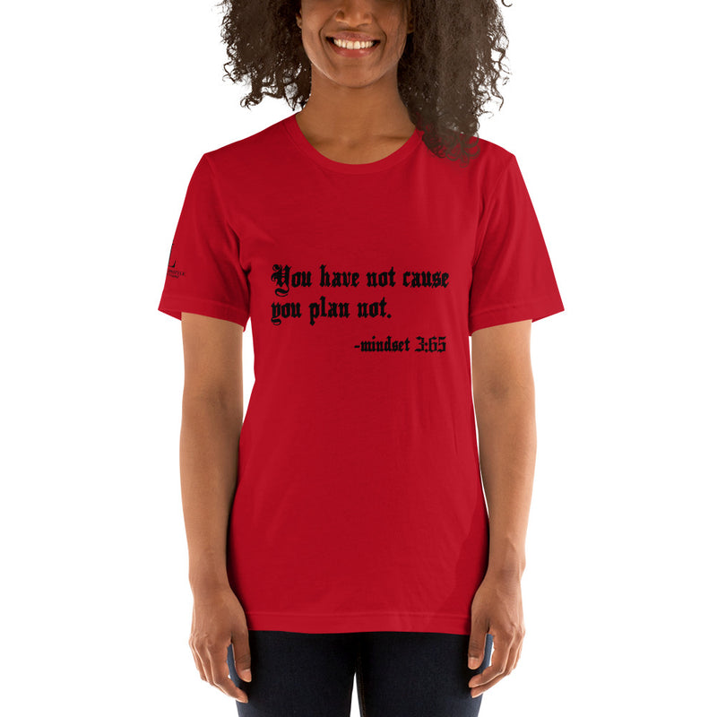 Eye Inspire Life Style Short-Sleeve Unisex Plan T-Shirts