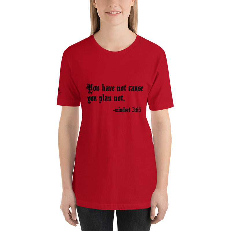Eye Inspire Life Style Short-Sleeve Unisex Plan T-Shirts