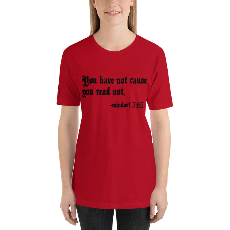 Eye Inspire Life Style Short-Sleeve Unisex Read T-Shirts