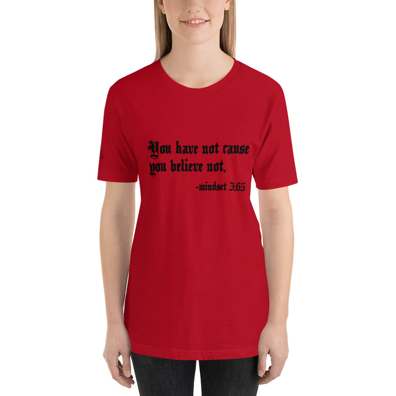 Eye Inspire Life Style Short-Sleeve Unisex Believe T-Shirts